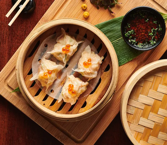 Snow Crab Shu Mai Steamed Dumplings (4)